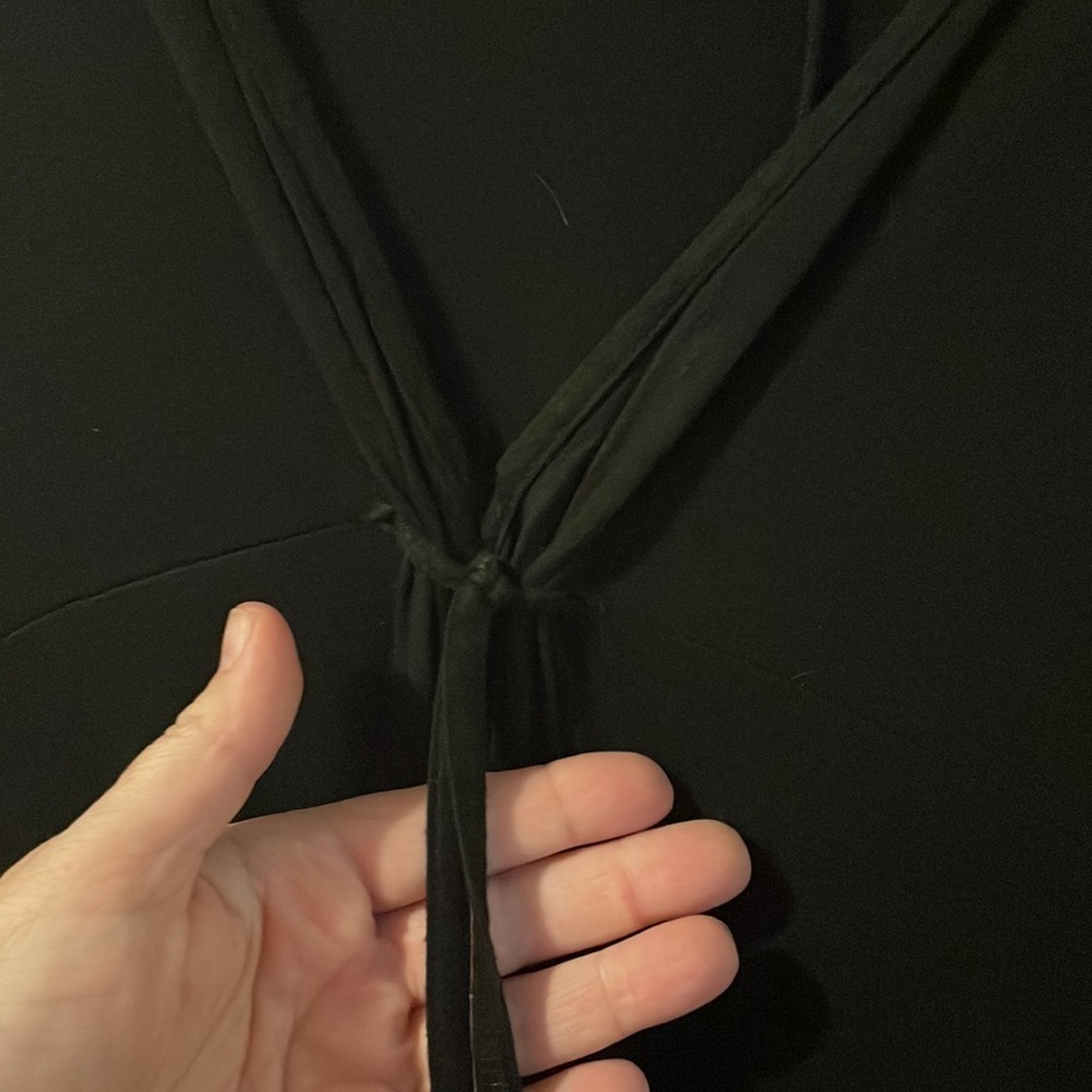"GARNET Hill" Simple Black Dress- Size 12 - Picture 6 of 7